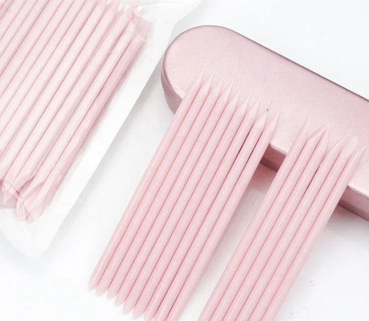 Pink Plastic Sticks - LB BEAUTY 